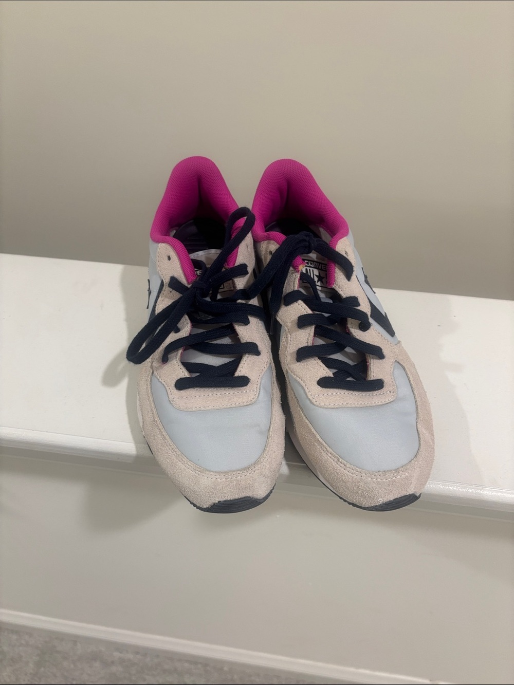 Converse Kids Sneakers in Light Blue, Pink and Navy